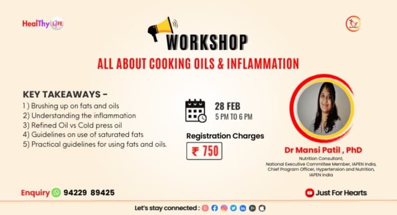 WEBNARS All About Cooking Oils & Inflammation